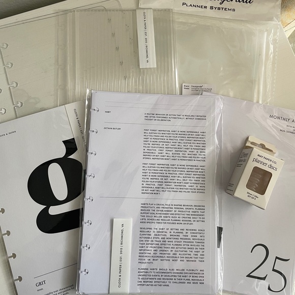 Cloth & Paper Half Letter Bundle - Picture 1 of 11